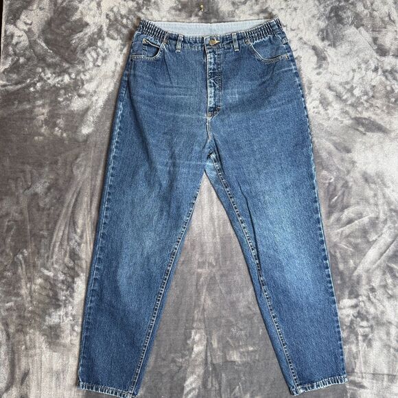 Vintage L.L. Bean Women's Size 16 Medium Wash Denim Jeans Double L Comfort Wasit - Picture 1 of 7